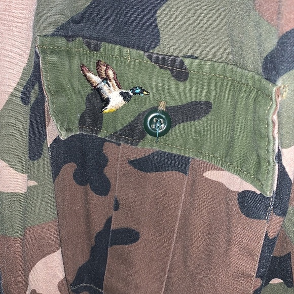 Camo button up - Picture 5 of 5